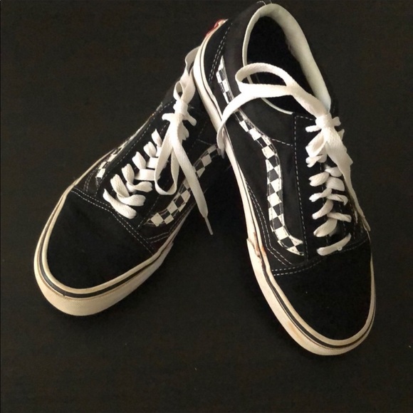 vans with cherry and butterfly